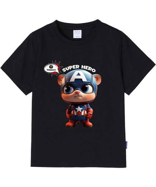 ONEHUNDREDPERCENT FOR WOMAN(ワンハンドレッドパーセントフォーウーマン)の「OHPxAIDAEVE ヒーロー no.4 レディース ベーシック 半袖Tシャツ(Tシャツ/カットソー・レディース・その他・S/M)」の3枚目の写真