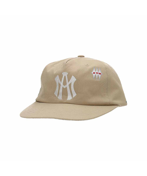 セール】ATM LOGO BALL CAP BEIGE（キャップ）｜AFTERMATH（アフター