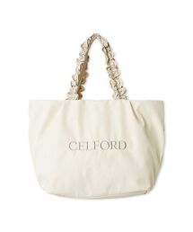 CELFORD（セルフォード）の「フリルラメ刺繍トートバッグ（wide）（トートバッグ）」