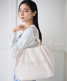 CELFORD | 【プリュム】フリルラメ刺繍トートバッグ（wide）(トートバッグ)