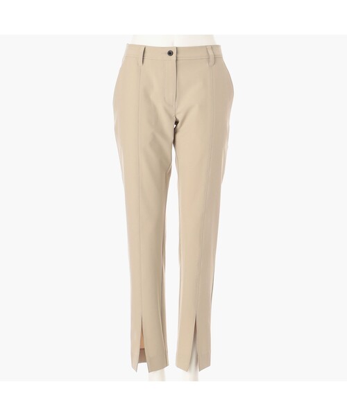 BRIEFING（ブリーフィング）の「【BRIEFING GOLF／ブリーフィングゴルフ】 LA WOME’S COOLCORE CENTER STITCH SLIT PANTS（その他パンツ・レディース・ブラック/グレー/ベージュ・M/S）」の3枚目の写真