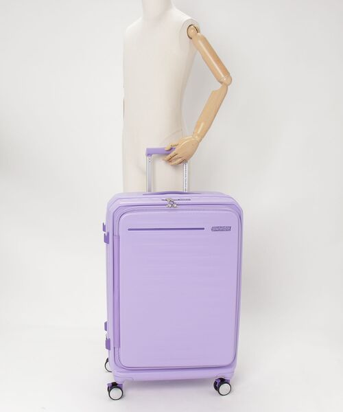 AMERICAN TOURISTER（アメリカンツーリスター）の「アメリカンツーリスター FRONTEC スピナー75/28エキスパンダーTSA OS V2 ラベンダーパープル（スーツケース/キャリーバッグ・レディース・パープル・L）」の10枚目の写真