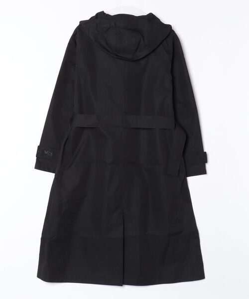 Y-3（ワイスリー）の「Y-3 HOODED TRENCHCOAT PARKA（ダウンジャケット/コート・レディース・ブラック・SMALL/MEDIUM/LARGE/X-SMALL/XX-SMALL）」の6枚目の写真
