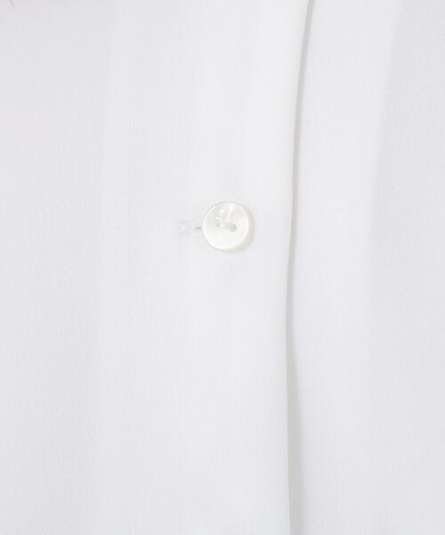 NATURAL BEAUTY BASIC（ナチュラルビューティーベーシック）の「◇レースダブルカラーブラウス（シャツ/ブラウス・レディース・オフホワイト/ブルー/ネイビー・SMALL/MEDIUM）」の14枚目の写真