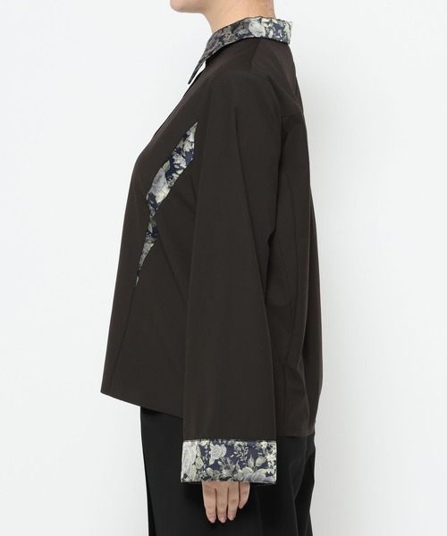 HARE（ハレ）の「2PビスチェシャツLS(HARE)（シャツ/ブラウス・レディース・ブラック/ホワイト・FREE）」の18枚目の写真