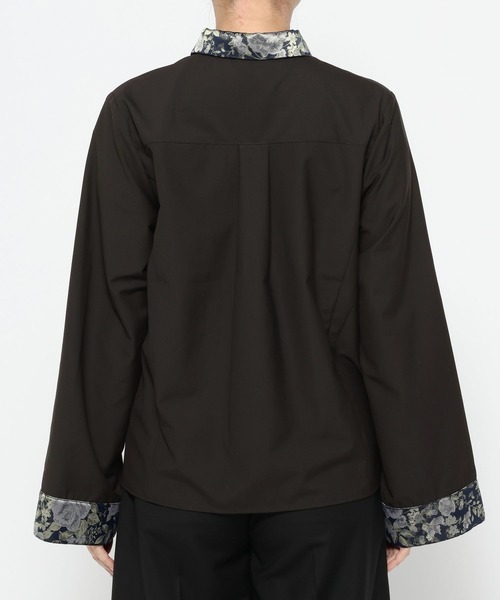 HARE（ハレ）の「2PビスチェシャツLS(HARE)（シャツ/ブラウス・レディース・ブラック/ホワイト・FREE）」の19枚目の写真