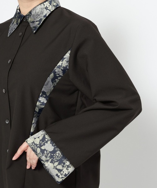 HARE（ハレ）の「2PビスチェシャツLS(HARE)（シャツ/ブラウス・レディース・ブラック/ホワイト・FREE）」の21枚目の写真