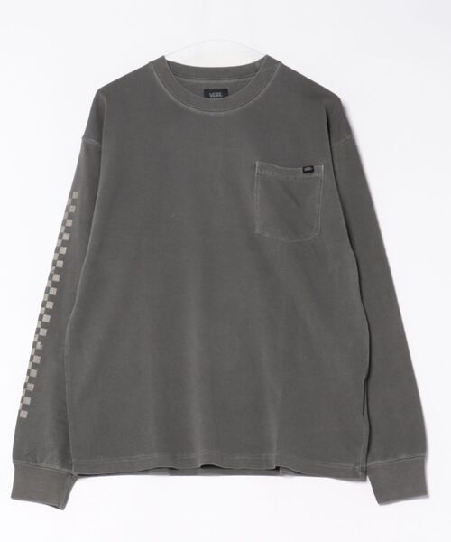 VANS(バンズ)の「VANSアパレル(WJ) ヴァンズ M Say Something L TEE ロングスリーブ 126R1022000 ABC-MART限定 BLACK(Tシャツ/カットソー・メンズ・ブラック・X-LARGE/LARGE/MEDIUM)」の1枚目の写真