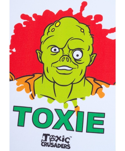MEDICOM TOY(メディコムトイ)の「MLE × The Toxic Crusaders "TOXIE" TEE(Tシャツ/カットソー・メンズ・ホワイト・SMALL/MEDIUM/LARGE/X-LARGE)」の2枚目の写真