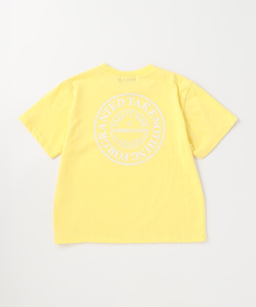 COMME CA ISM（コムサイズム）の「サークルプリント 半袖Tシャツ（Tシャツ/カットソー・キッズ・サックスブルー/レッド/オートミール/ネイビー/イエロー・100cm/110cm/120cm/130cm/140cm/150cm）」の16枚目の写真