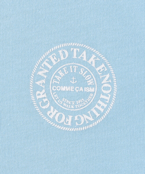 COMME CA ISM（コムサイズム）の「サークルプリント 半袖Tシャツ（Tシャツ/カットソー・キッズ・サックスブルー/レッド/オートミール/ネイビー/イエロー・100cm/110cm/120cm/130cm/140cm/150cm）」の21枚目の写真