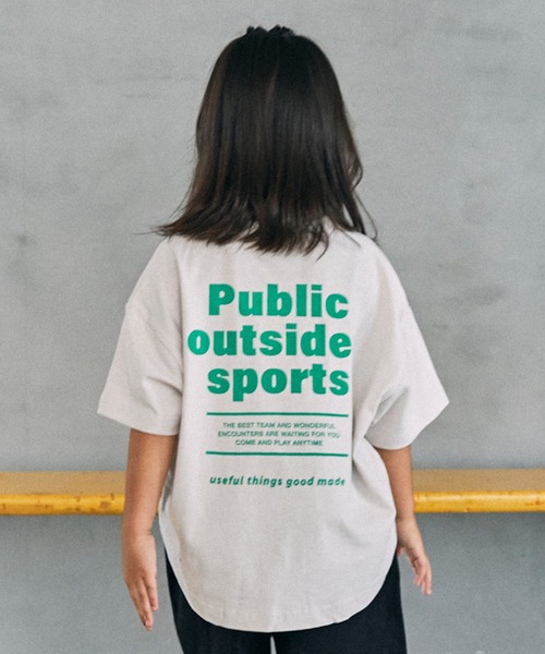 GENERATOR(ジェネレーター)の「GENERATOR/ジェネレーター Public Tシャツ(Tシャツ/カットソー・キッズ・ホワイト/ベージュ系その他/ブラック・M/L/XL)」の3枚目の写真