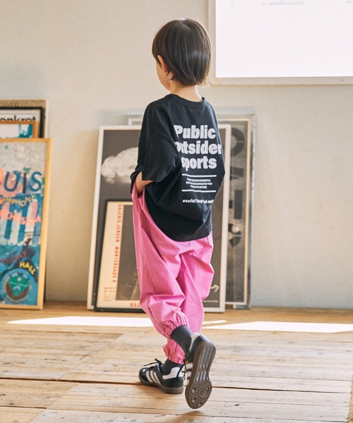 GENERATOR(ジェネレーター)の「GENERATOR/ジェネレーター Public Tシャツ(Tシャツ/カットソー・キッズ・ホワイト/ベージュ系その他/ブラック・M/L/XL)」の7枚目の写真