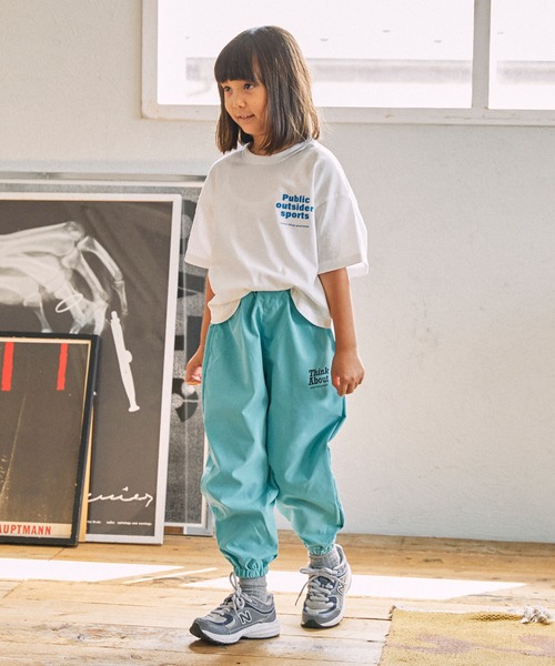 GENERATOR(ジェネレーター)の「GENERATOR/ジェネレーター Public Tシャツ(Tシャツ/カットソー・キッズ・ホワイト/ベージュ系その他/ブラック・M/L/XL)」の5枚目の写真