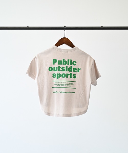 GENERATOR(ジェネレーター)の「GENERATOR/ジェネレーター Public Tシャツ(Tシャツ/カットソー・キッズ・ホワイト/ベージュ系その他/ブラック・M/L/XL)」の15枚目の写真