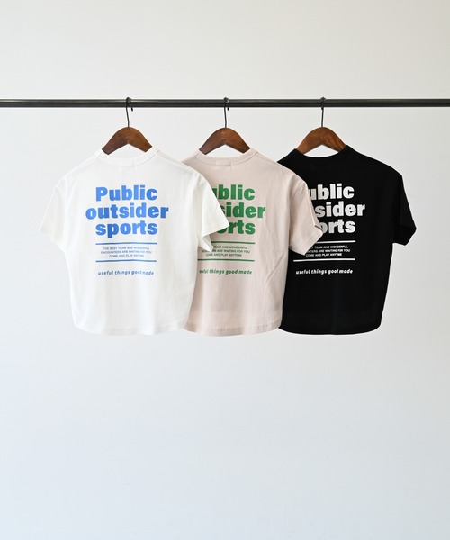 GENERATOR(ジェネレーター)の「GENERATOR/ジェネレーター Public Tシャツ(Tシャツ/カットソー・キッズ・ホワイト/ベージュ系その他/ブラック・M/L/XL)」の22枚目の写真