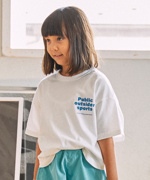 GENERATOR(ジェネレーター)の「GENERATOR/ジェネレーター Public Tシャツ(Tシャツ/カットソー・キッズ・ホワイト/ベージュ系その他/ブラック・M/L/XL)」の6枚目の写真