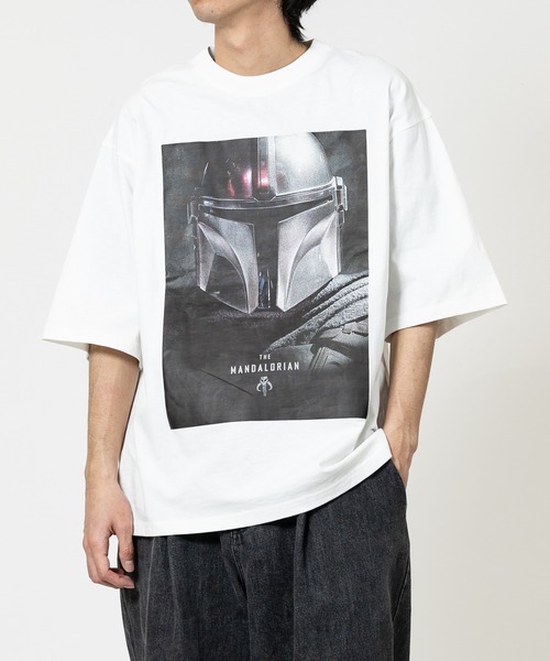 STAR WARS(スターウォーズ)の「RAT EFFECT/ラットエフェクト メンズ THE MANDARIAN Tシャツ(Tシャツ/カットソー・メンズ・ブラック系その他/ブラック系その他4/ホワイト系その他4/ホワイト系その他2/ブラック系その他2/ホワイト系その他3/ホワイト系その他/ブラック系その他3・L/M)」の4枚目の写真