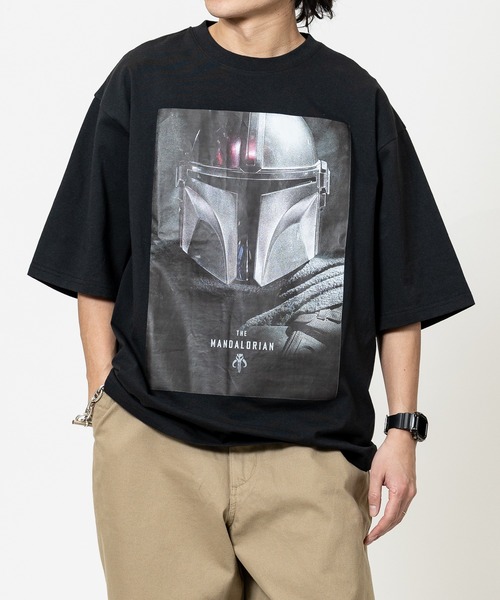 STAR WARS(スターウォーズ)の「RAT EFFECT/ラットエフェクト メンズ THE MANDARIAN Tシャツ(Tシャツ/カットソー・メンズ・ブラック系その他/ブラック系その他4/ホワイト系その他4/ホワイト系その他2/ブラック系その他2/ホワイト系その他3/ホワイト系その他/ブラック系その他3・L/M)」の7枚目の写真