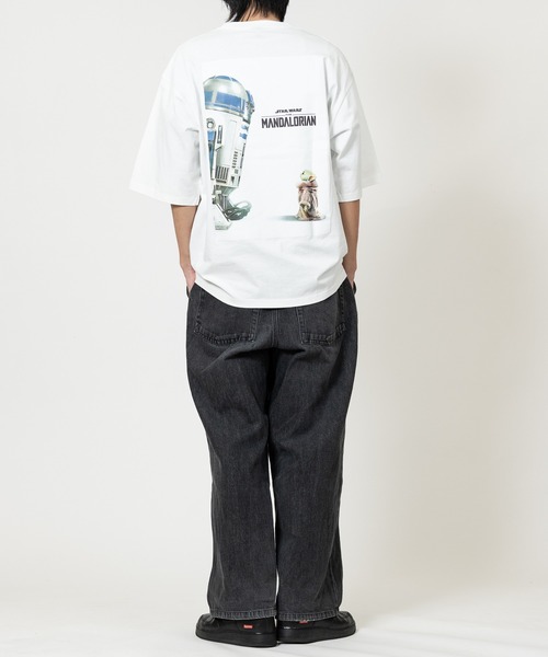 STAR WARS(スターウォーズ)の「RAT EFFECT/ラットエフェクト メンズ THE MANDARIAN Tシャツ(Tシャツ/カットソー・メンズ・ブラック系その他/ブラック系その他4/ホワイト系その他4/ホワイト系その他2/ブラック系その他2/ホワイト系その他3/ホワイト系その他/ブラック系その他3・L/M)」の20枚目の写真