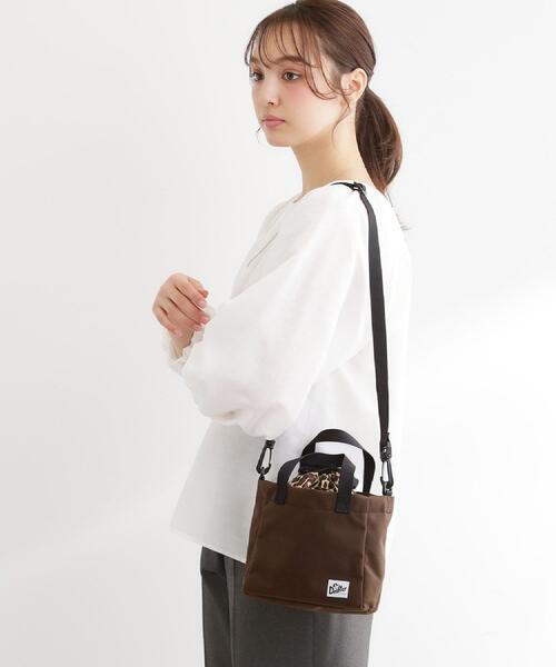 Reflect（リフレクト）の「【Drifter】ミニショルダーバッグ（ショルダーバッグ・レディース・ブラウン系その他/ブラック・00）」の2枚目の写真