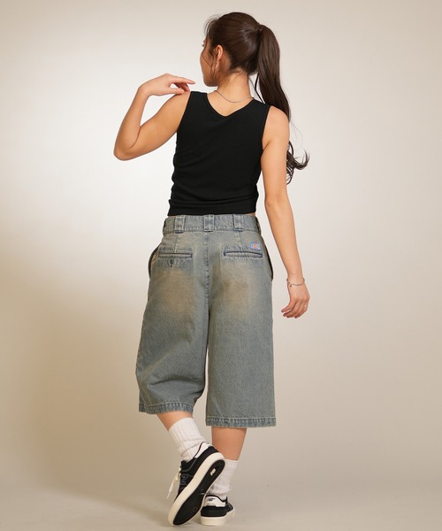 RVCA(ルーカ)の「RVCA/ルーカ タンクトップ MINI RVCA UTILITY TANKTOP BG043855(タンクトップ・レディース・ブラック/ホワイト・M/S)」の12枚目の写真