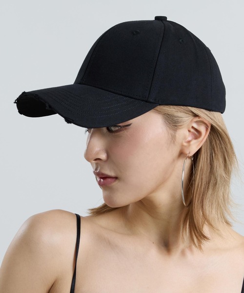 ANAP（アナップ）の「小顔見え シンプル キャップ（キャップ・レディース・ブラック/ピンク/ベージュ・F）」の21枚目の写真