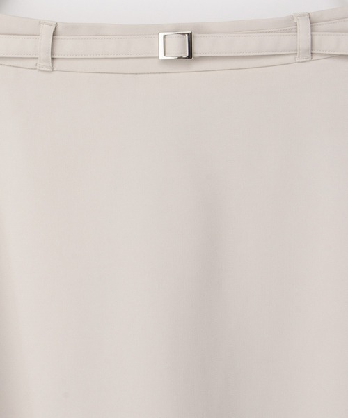 Honeys（ハニーズ）の「【ストレッチ・ウォッシャブル・イージーケア・接触冷感】ベルト付フレアスカート（スカート・レディース・杢グレー/ライトグレー系/ネイビー/ブラック・LL/3L/S/M/L）」の19枚目の写真