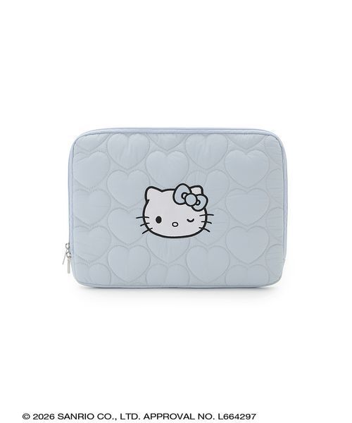 ハローキティ ハートキルティングPCケース（PC・タブレットケース
