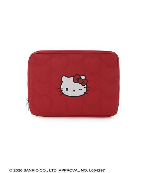 sanrio house ハートキルティングPCケース ハローキティ ハートキルティングPCケース（PC・タブレットケース