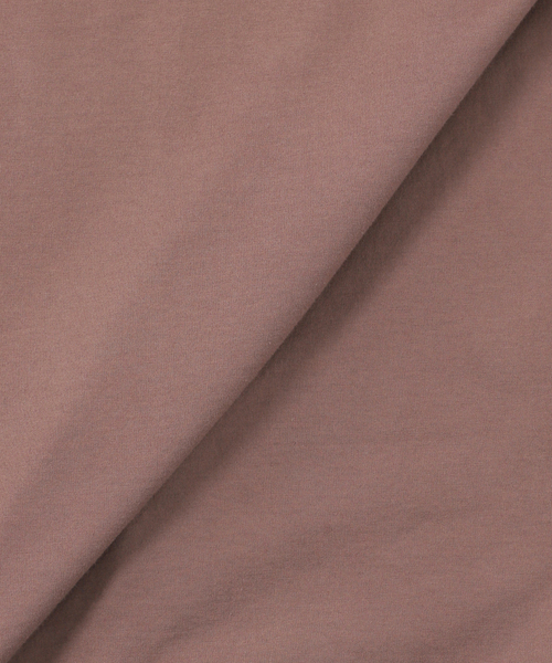 CALMER（カルメール）の「NATURAL DYE LONG T-Shirt / ナチュラルダイロングTシャツ（Tシャツ/カットソー・レディース・ブラウン/ホワイト・FREE）」の10枚目の写真