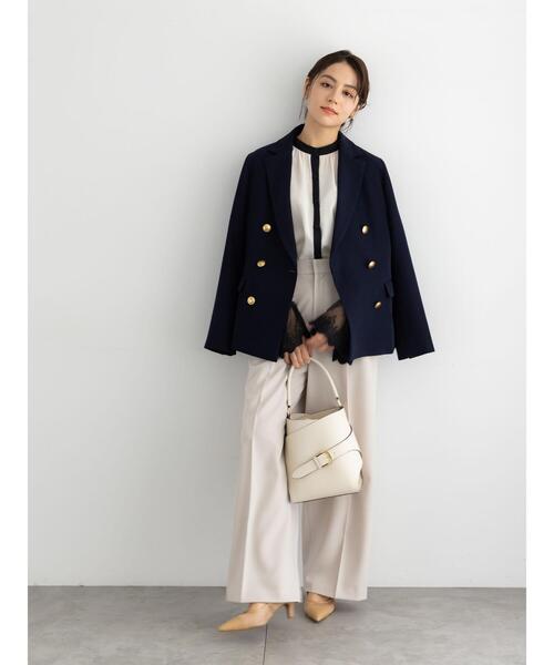 Te chichi（テチチ）の「バックルデザインワンハンドルバッグ（ハンドバッグ・レディース・オフホワイト/キャメル・F）」の12枚目の写真