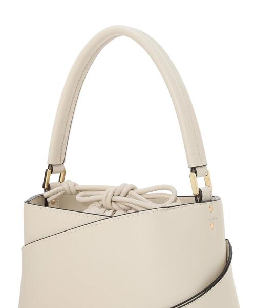 Te chichi（テチチ）の「バックルデザインワンハンドルバッグ（ハンドバッグ・レディース・オフホワイト/キャメル・F）」の4枚目の写真