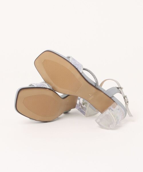 JELLY BEANS（ジェリービーンズ）の「フラワークリアヒールストラップサンダル(204-62165)JELLY BEANS(ジェリービーンズ)（サンダル・レディース・ピンク/アイボリー/ライトブルー・S/M/L）」の22枚目の写真