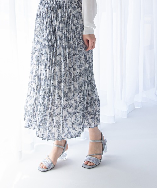 JELLY BEANS（ジェリービーンズ）の「フラワークリアヒールストラップサンダル(204-62165)JELLY BEANS(ジェリービーンズ)（サンダル・レディース・ピンク/アイボリー/ライトブルー・S/M/L）」の17枚目の写真