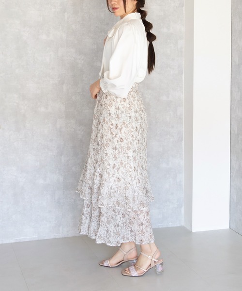 JELLY BEANS（ジェリービーンズ）の「フラワークリアヒールストラップサンダル(204-62165)JELLY BEANS(ジェリービーンズ)（サンダル・レディース・ピンク/アイボリー/ライトブルー・S/M/L）」の20枚目の写真