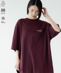 LOWRYS FARM(ローリーズファーム)の「【LFM(U)】アートグラフィックTEE UVカット・接触冷感・クイックドライ・遮熱 668717(Tシャツ/カットソー)」