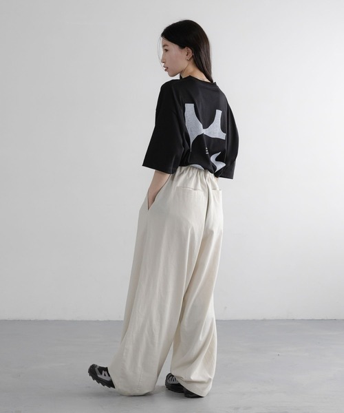 LOWRYS FARM(ローリーズファーム)の「【LFM(U)】アートグラフィックTEE/UVカット・接触冷感・クイックドライ・遮熱 668717(Tシャツ/カットソー・メンズ・ホワイト/ブラック/ベージュ/ブルー/ボルドー・MEDIUM/LARGE)」の19枚目の写真