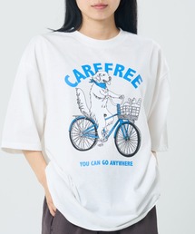 CORISCO（コリスコ）の「サイクルアニマル柄TEE(M1)（Tシャツ/カットソー）」
