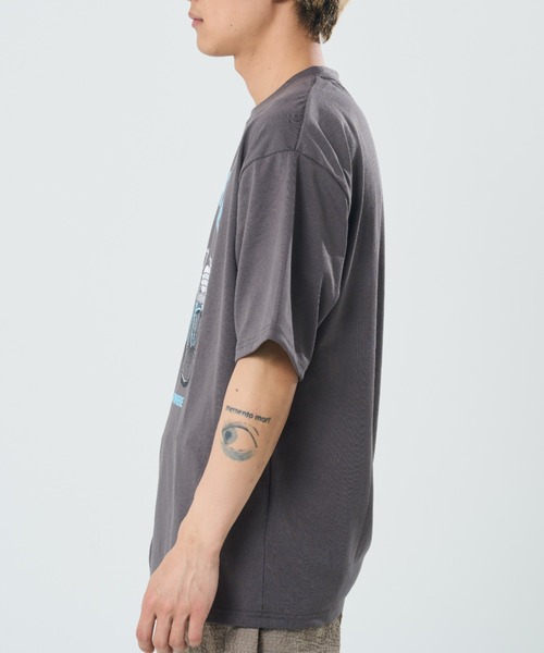 CORISCO（コリスコ）の「サイクルアニマル柄TEE(M1)（Tシャツ/カットソー・メンズ・ホワイト系1/ブラック系1/グレー系1/キナリ/オートミール/ブラック系2/グレー系2/ホワイト系2・X-LARGE/LARGE/MEDIUM）」の22枚目の写真