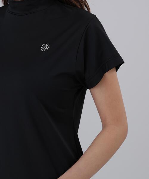 St ANDREWS(セントアンドリュース)の「【St ANDREWS】ポリエステルベア天竺ハイネック(Tシャツ/カットソー・レディース・ブルー/ホワイト/ブラック・L/M/S)」の4枚目の写真