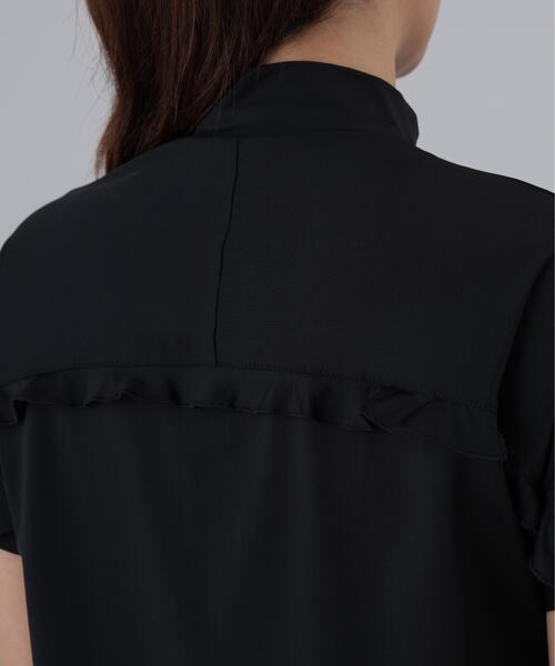 St ANDREWS(セントアンドリュース)の「【St ANDREWS】ポリエステルベア天竺ハイネック(Tシャツ/カットソー・レディース・ブルー/ホワイト/ブラック・L/M/S)」の6枚目の写真