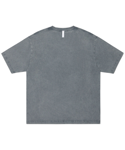NOMANUAL(NOMANUAL)の「HEAVY METAL GECKO T-SHIRT - WASHED CHARCOAL(Tシャツ/カットソー・レディース・その他・LARGE/MEDIUM/SMALL/X-LARGE)」の2枚目の写真