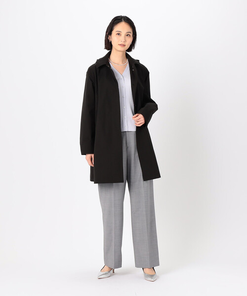 COMME CA（コムサ）の「〔 TALLサイズ 〕 コットンビーム針抜き風カーディガン（カーディガン/ボレロ・レディース・ライラック・15号）」の16枚目の写真