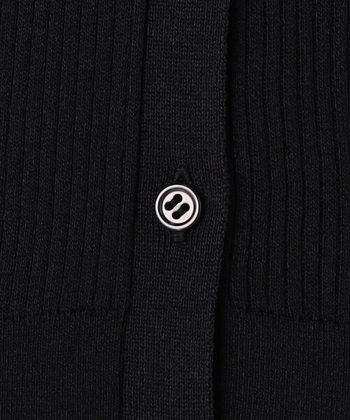 COMME CA（コムサ）の「〔 TALLサイズ 〕 コットンビーム針抜き風カーディガン（カーディガン/ボレロ・レディース・ライラック・15号）」の8枚目の写真