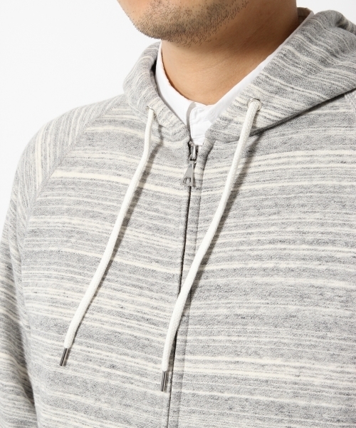 GLOBAL WORK（グローバルワーク）の「ウラケＺＩＰパーカー/707509（パーカー・メンズ・ライトブルー/グレー/ブルー/ホワイト/ネイビー・LARGE/SMALL/MEDIUM/X-LARGE）」の11枚目の写真