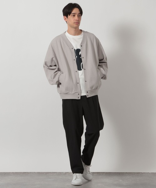 LAKOLE（ラコレ）の「HALOロゴTEE / 652857（Tシャツ/カットソー・メンズ・パープル/チャコール/ホワイト・LARGE/MEDIUM）」の4枚目の写真