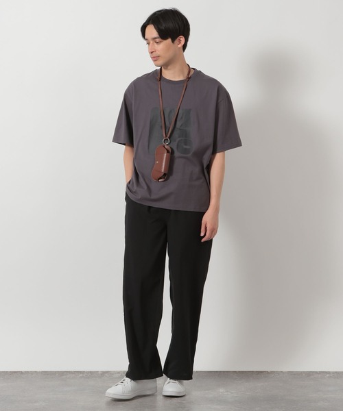 LAKOLE（ラコレ）の「HALOロゴTEE / 652857（Tシャツ/カットソー・メンズ・パープル/チャコール/ホワイト・LARGE/MEDIUM）」の5枚目の写真