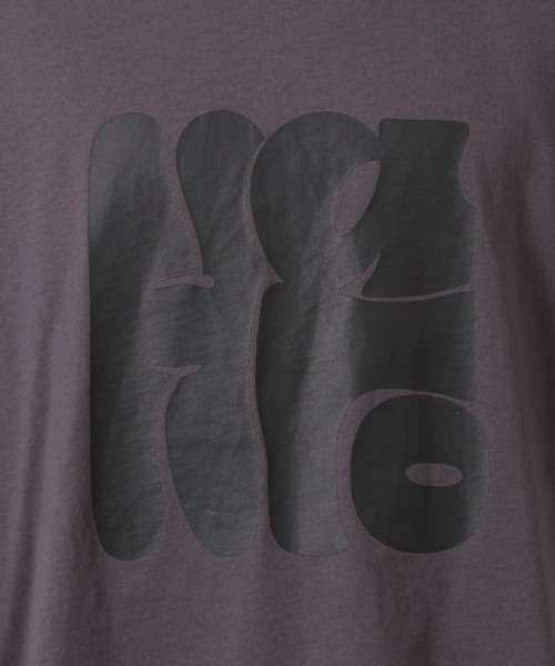 LAKOLE（ラコレ）の「HALOロゴTEE / 652857（Tシャツ/カットソー・メンズ・パープル/チャコール/ホワイト・LARGE/MEDIUM）」の15枚目の写真