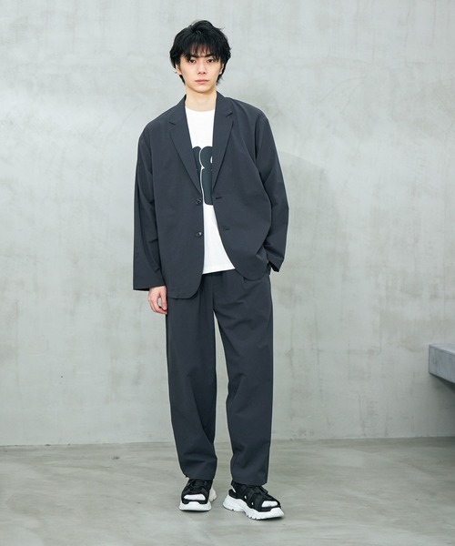 LAKOLE（ラコレ）の「HALOロゴTEE / 652857（Tシャツ/カットソー・メンズ・パープル/チャコール/ホワイト・LARGE/MEDIUM）」の18枚目の写真